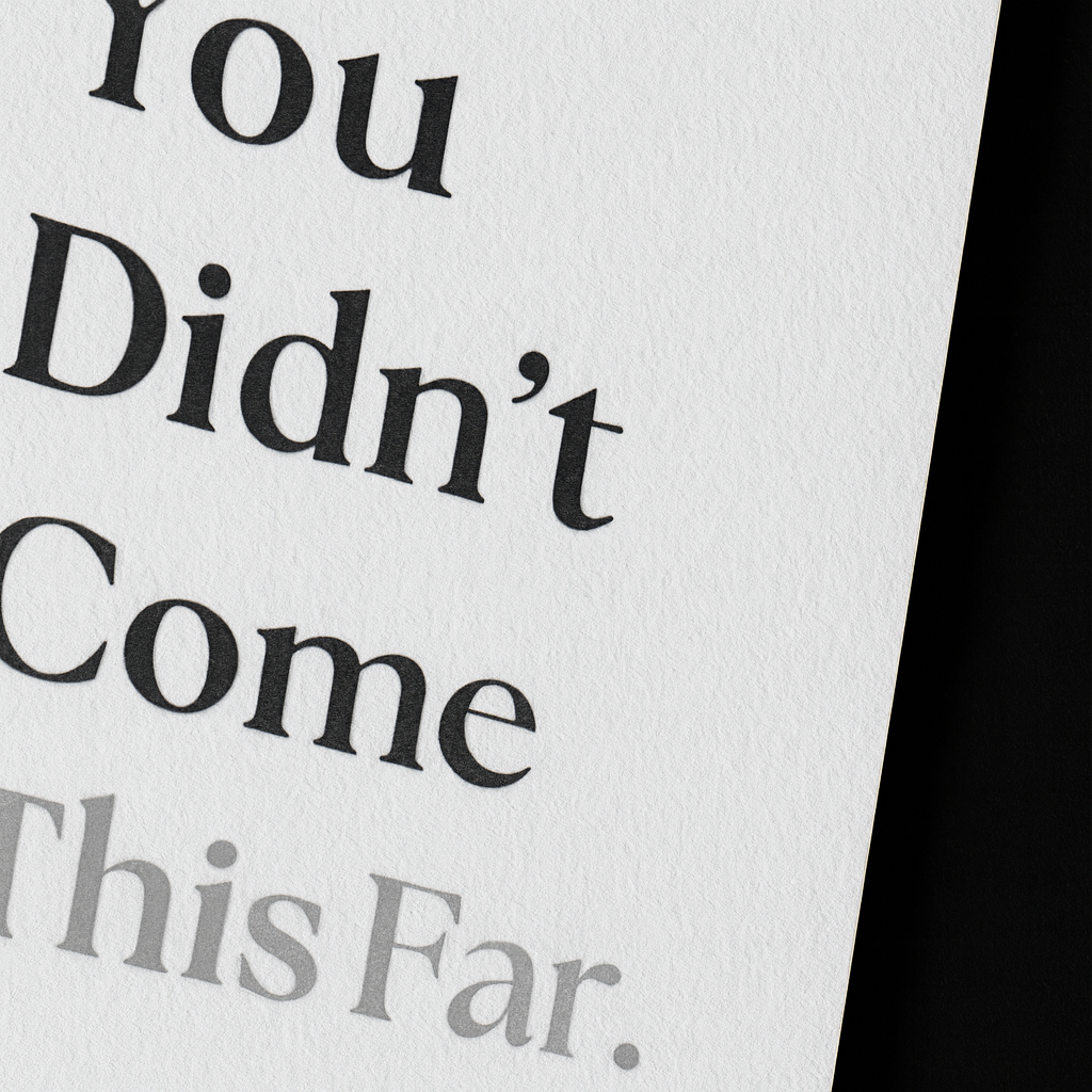 Turn Setbacks Into Comebacks | Resilience Poster | Motivational Quote Print